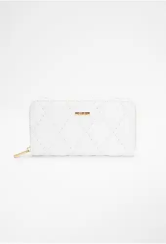 ELA Billetera acolchada con pespuntes oferta