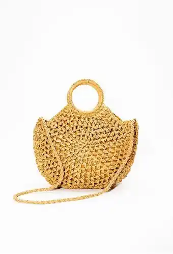 ELA Bolso de mano redondo organico oferta