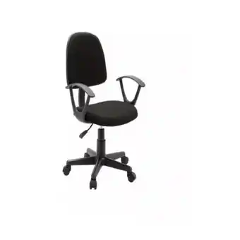 Éxito Silla de cómputo a gas con brazo negro oferta