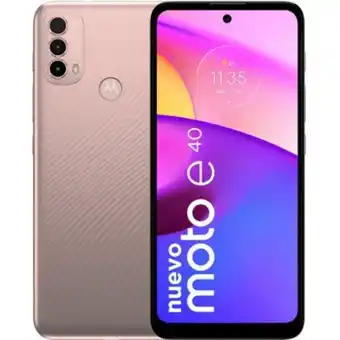 Linio Celular motorola e40 64gb rosa champagne oferta