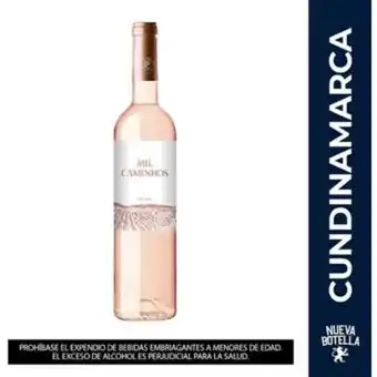 Linio Vino rosado mil caminhos tinta roriz touriga nacional 750 ml oferta