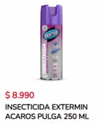 Tiendas D1 INSECTICIDA EXTERMIN ACAROS PULGA 250 ML oferta