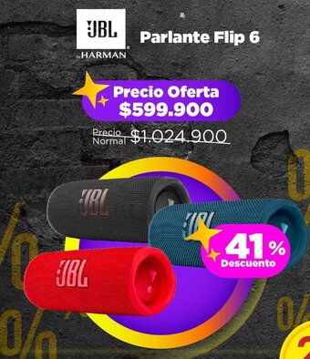 Alkomprar JBL Parlante Flip 6 oferta