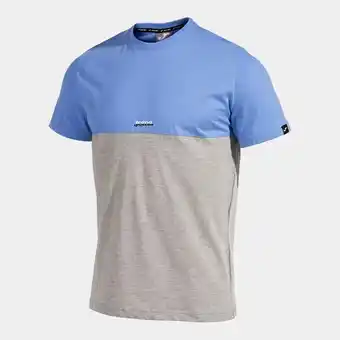 Joma Camiseta manga corta hombre california azul gris melange oferta