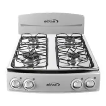 Electrojaponesa Estufa de mesa abba tipo torre gas natural - gris oferta