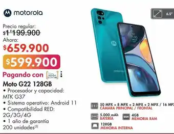 Moto g22 128gb