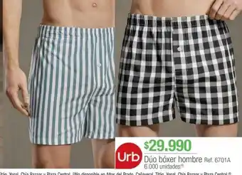 Jumbo Dúo boxer hombre urb oferta