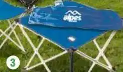 Jumbo Combo mesa de camping + 2 sillas oferta