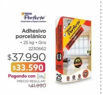 Easy Adhesivo porcelánico oferta