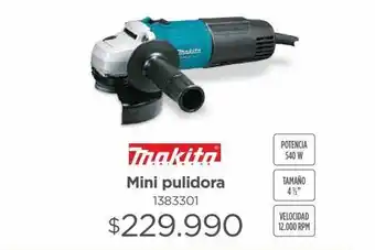 Easy Mini pulidora makita oferta