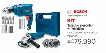 Easy Kit taladro percutor + pulidora bosch oferta