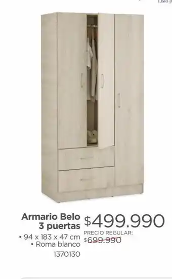 Easy Armario belo 3 puertas oferta