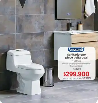 Easy Sanitario one piece palta dual vessanti oferta