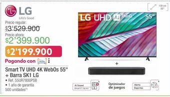 Jumbo Smart tv lg oferta