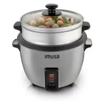 Home Sentry Olla arrocera imusa 8 tazas gris oferta