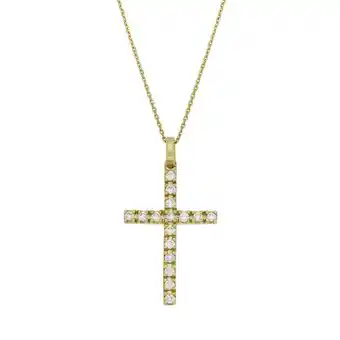 Kevin's Joyeros Gargantilla en oro amarillo de 18 kilates, rolo, con diamantes de 0.16 ct, 42 cm. de largo, 0.50 mm. de ancho oferta