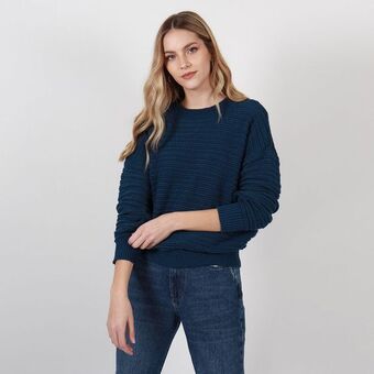 Fuera de Serie Sweater cuello redondo manga larga oferta
