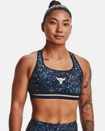 Under Armour Women's project rock printed crossback sports bra oferta