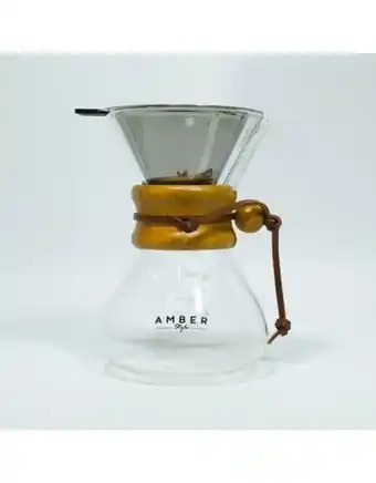 Flamingo Chemex de 400 ml con filtro de acero inoxidable oferta
