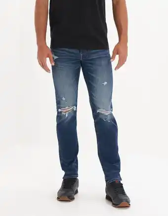 American Eagle Jean recto ae airflex+ temp tech con rotos oferta