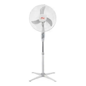 Locatel Ventilador alteza pedestal 16 pulgadas metalico blanco oferta