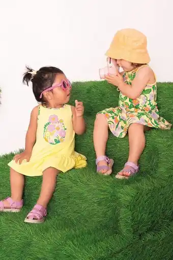 Pacífika Vestido x 2 corto multicolor oferta