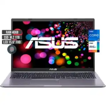 Linio Portatil asus intel i7-1165g7 ssd 1tb ram 40gb intel® iris fhd 15.6 oferta