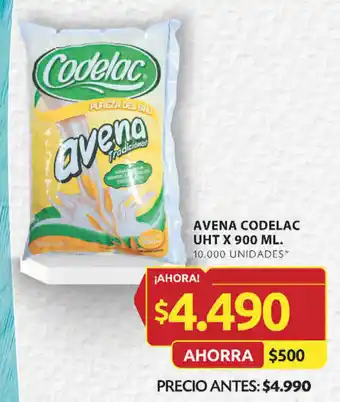 Ara AVENA CODELAC UHT X 900 ML. oferta