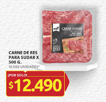Ara CARNE DE RES PARA SUDAR X 500 G. oferta