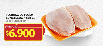 Ara PECHUGA DE POLLO CONGELADA X 500 G. oferta