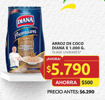 Ara ARROZ DE COCO DIANA X 1.000 G. oferta