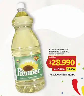 Ara ACEITE DE GIRASOL PREMIER X 2.000 ML. oferta