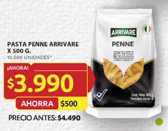 Ara PASTA PENNE ARRIVARE X 500 G. oferta