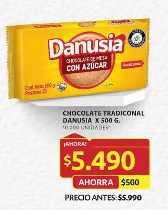 Ara CHOCOLATE TRADICONAL DANUSIA X 500 G. oferta