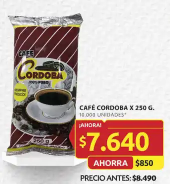 Ara CAFÉ CORDOBA X 250 G. oferta