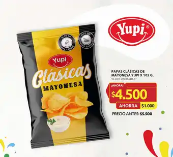 Ara PAPAS CLÁSICAS DE MAYONESA YUPI X 105 G. oferta