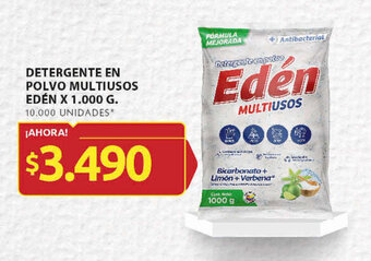Ara DETERGENTE EN POLVO MULTIUSOS EDÉN X 1.000 G. oferta