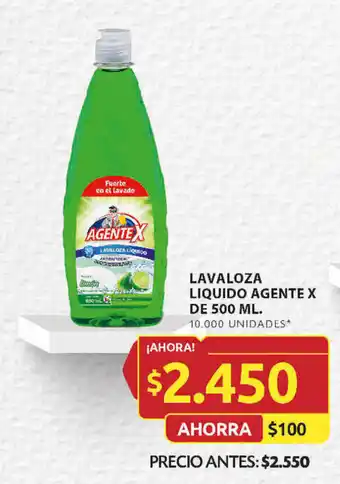 Ara LAVALOZA LIQUIDO AGENTE X DE 500 ML. oferta