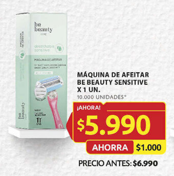 Ara MÁQUINA DE AFEITAR BE BEAUTY SENSITIVE X 1 UN. oferta