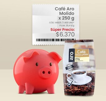 Makro Café Aro Molido x 250 g oferta
