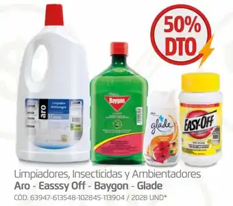 Makro Limpiadores, Insecticidas y Ambientadores Aro - Easssy Off - Baygon - Glade oferta