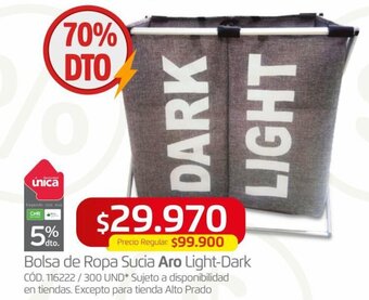 Makro Bolsa de Ropa Sucia Aro Light-Dark oferta