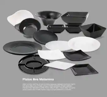 Makro Platos Aro Melamina oferta