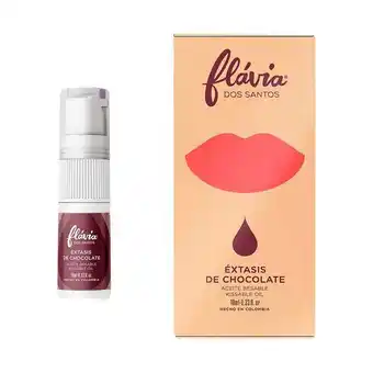 Aceite besable extasis de chocolate flavia dos santos