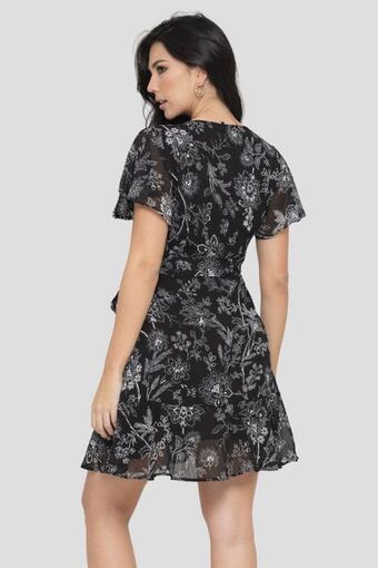 RAGGED Vestido amatista oferta