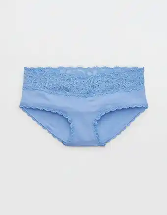 American Eagle Undies aerie en algodón con encaje deshilado oferta