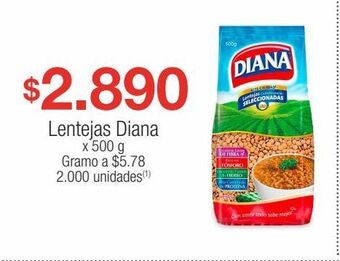 Jumbo Lentejas diana x 500 g oferta