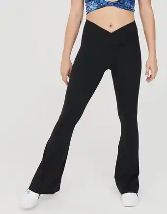 American Eagle Offline by aerie real me leggings bota ancha giro extra oferta