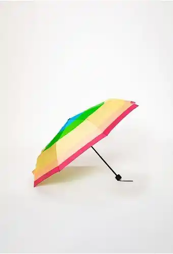 Sombrilla con estampado multicolor
