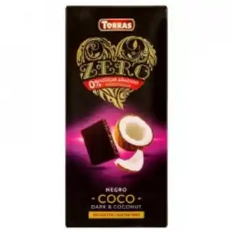 Home Sentry Chocolate negro de coco torras 125gr oferta